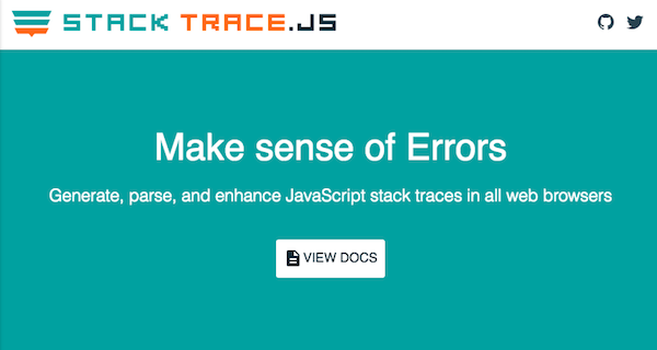 StackTrace.JS website