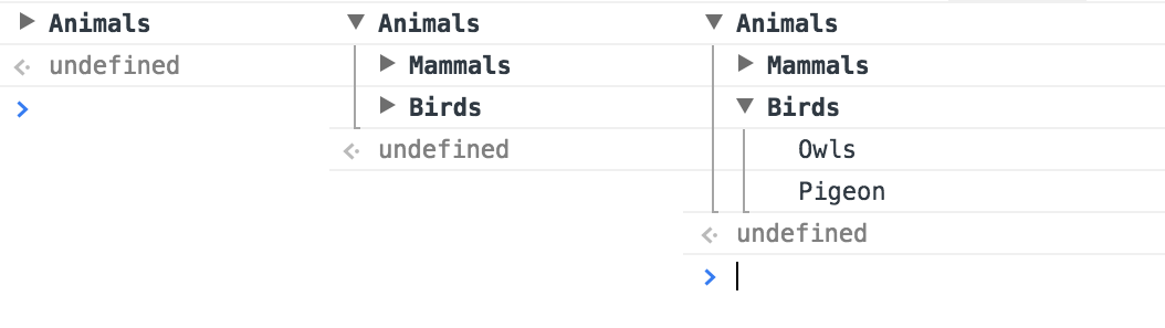 Expanding console grouped logs in Chrome