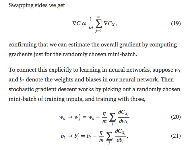 Backpropagation formula